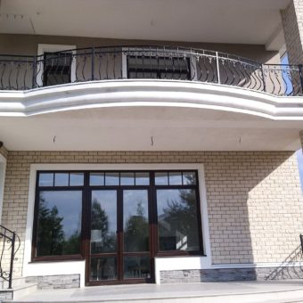 кованые ограждения балконов