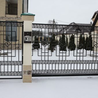 кованые ворота и калитки в москве