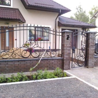 кованые калитки в москве