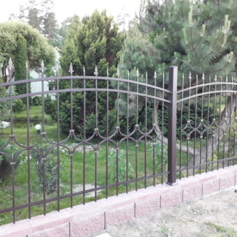 кованые заборы
